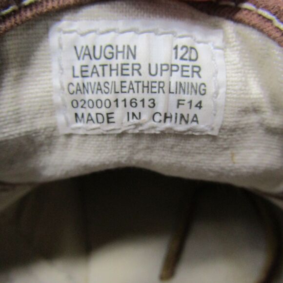 Polo Ralph Lauren Vaughn Leather Boat Shoes Men\'s Size 12 Brown 12D Loafers main image 11